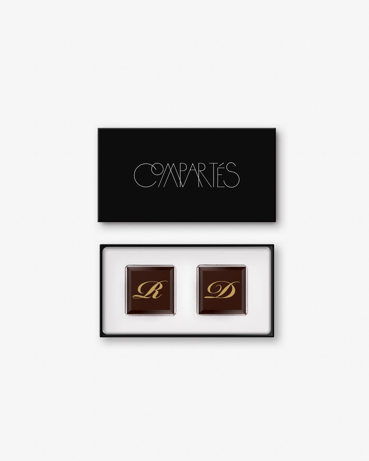Monogram Chocolate Wedding Favors