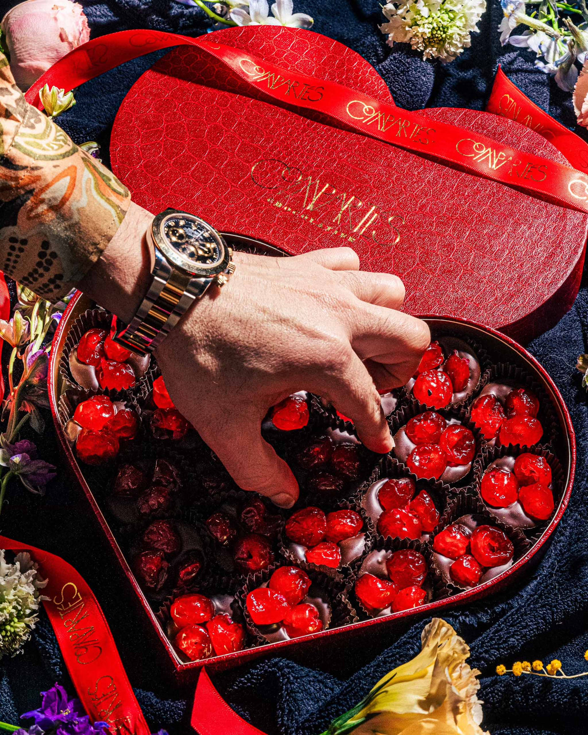 Chocolate Covered Cherries Gift Box