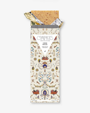 Fancy Chocolate Bar - Creme Brulee - Luxurious Chocolate Gifts by Compartes