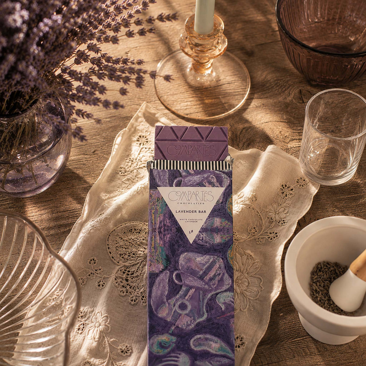 Lavender Chocolate Bar