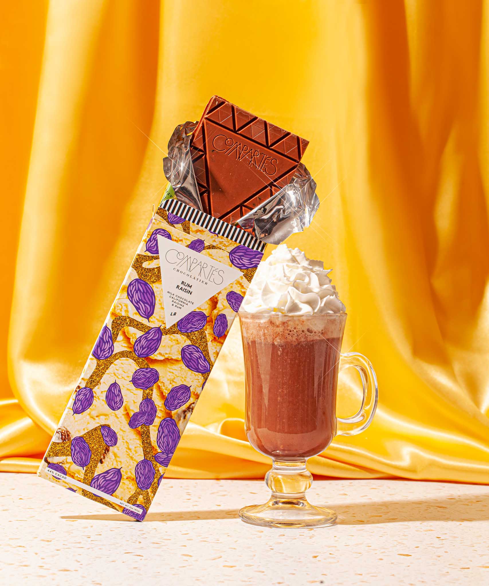 Rum Raisin Milk Chocolate Bar