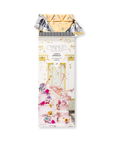 Compartes gourmet cake and sprinkles chocolate bar, white chocolate in a pink cake wrapper, chocolate gift, vanilla
