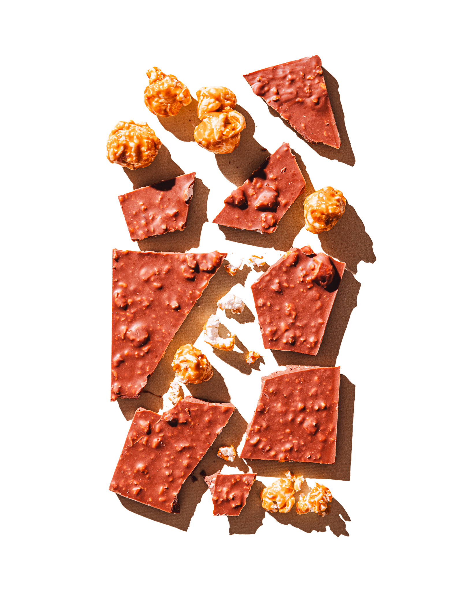 Compartes gourmet caramelized popcorn chocolate gift bar, milk chocolate with caramel popcorn