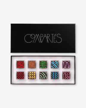 10 Piece Chocolate Truffles Gift Box - Best Gourmet Chocolates