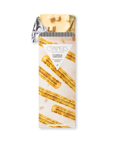 Compartes best churros and horchata chocolate bar gift, white chocolate in a golden churro wrapper
