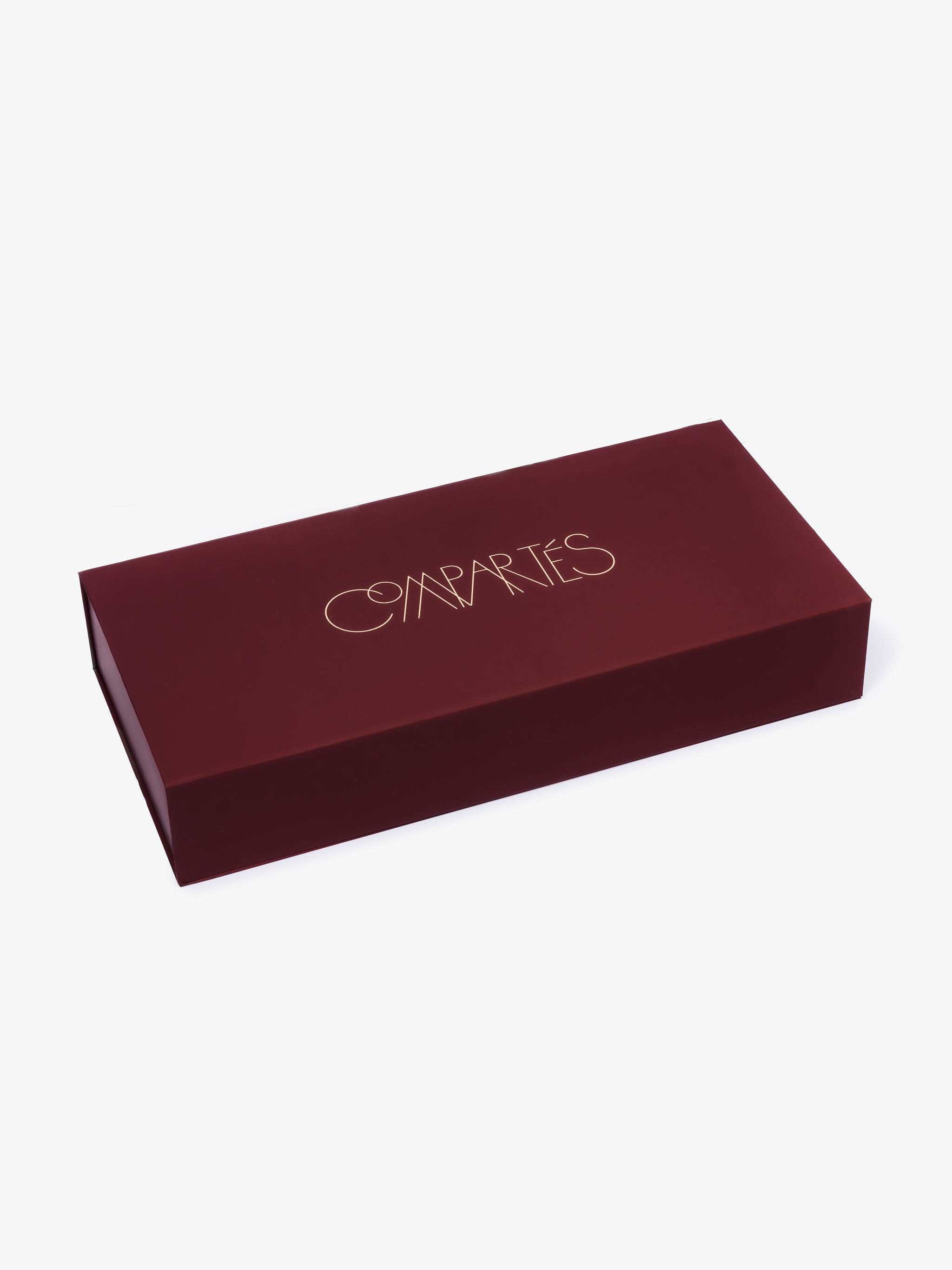 Burgundy Luxury Chocolate Drawer Gift Box - Chocolate & Fruit Selection