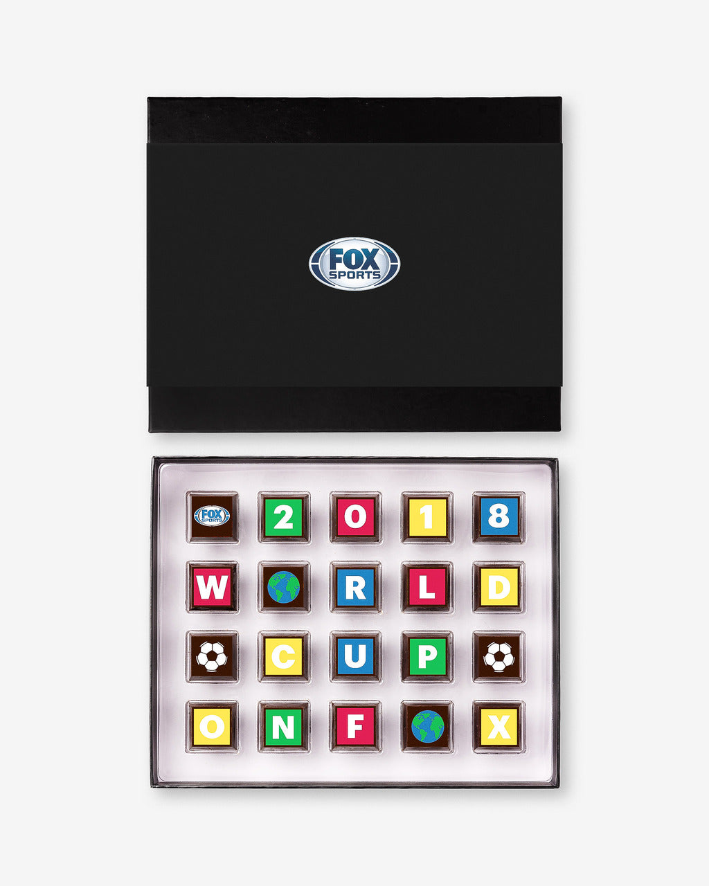 Custom 20 Piece Chocolates Box w/ Sleeve
