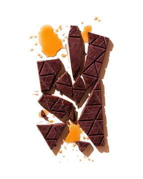 Compartes best nightcap whiskey chocolate bar gift, dark chocolate with amber whiskey