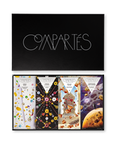 Compartes best nostalgic chocolate bar gift set, bars with cereal, donut and cookie wrapper art