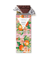 Compartes best orange peel pink pepper chocolate bar gift, Vegan dark chocolate, pink orange blossom wrapper