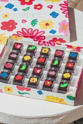 Floral Truffles Gift Box - Chocolate Flowers
