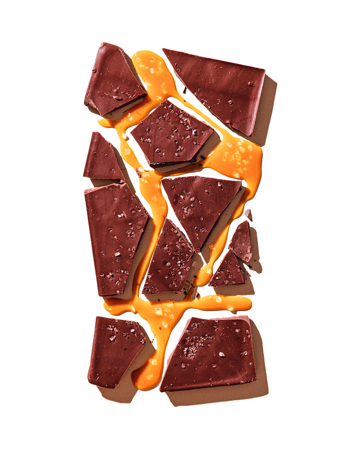 Compartes best salted caramel chocolate bar, dark chocolate with molten caramel, chocolate gift