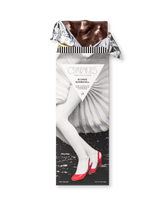 Compartes luxury strawberry champagne dark chocolate bar, red heels wrapper art, chocolate gift