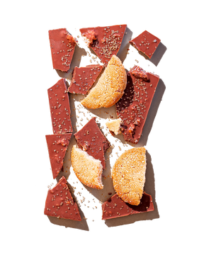 Compartes luxury sugar cookie chocolate gift bar, milk chocolate with sugar cookies and sanding sugar
