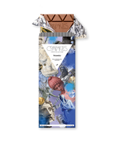 Compartes luxury tiramisu chocolate bar, milk chocolate in a blue classical statue wrapper, chocolate gift