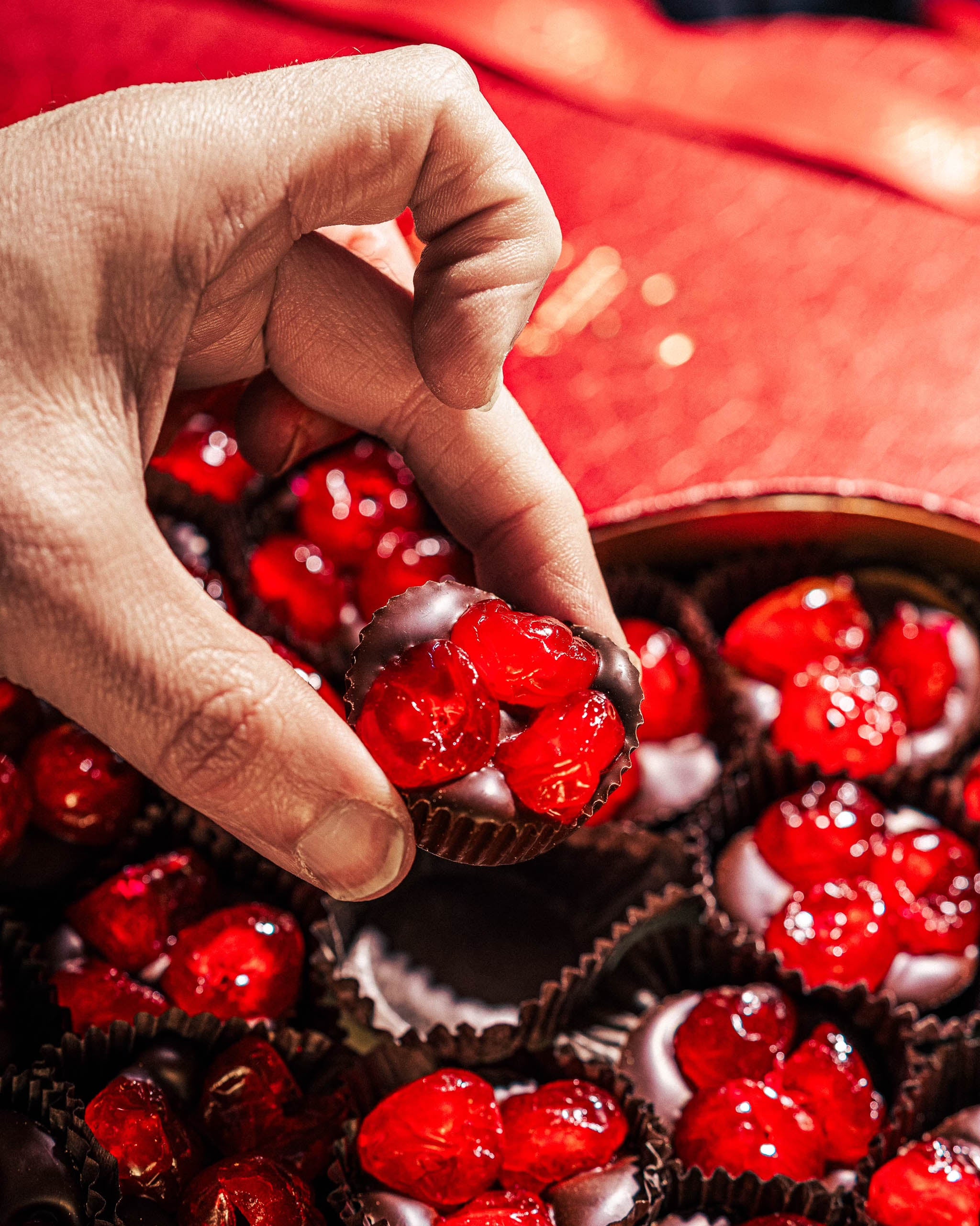Chocolate Covered Cherries Gift Box
