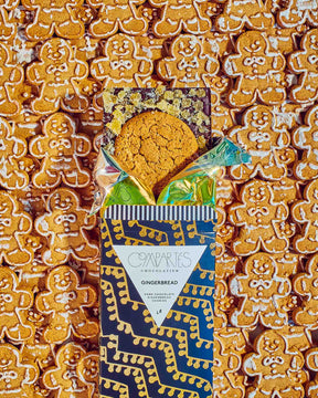 Gourmet Chocolate Gift - Gingerbread Holiday Chocolates for Christmas and Gifting